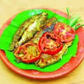 চাঁদা (চান্দা) মাছে পিঁয়াজ
